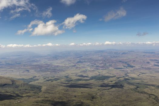 Beautiful landscape characteristic for the Gran Sabana - Venezuela, Latin America

