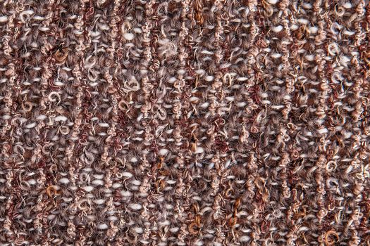 Texture background of melange boucle fabric with lurex thread