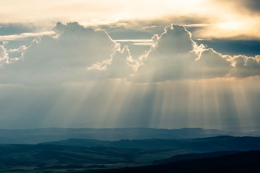 The Gran Sabana in the evening light - Venezuela, South America 