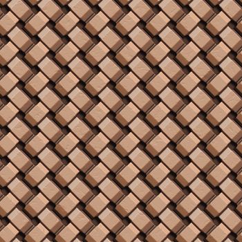 Seamless tileable decorative background pattern.