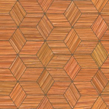 Irregular abstract seamless tileable wood background parquet pattern.