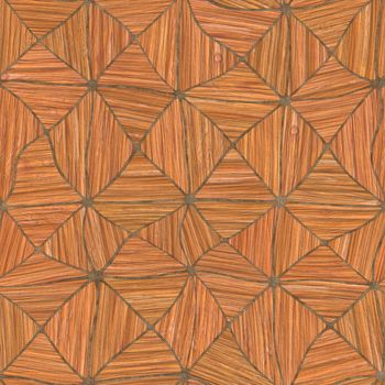 Irregular abstract seamless tileable wood background parquet pattern.