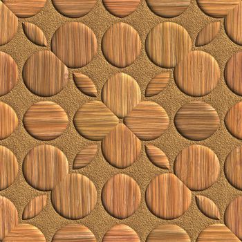 Abstract seamless wood grain pattern.