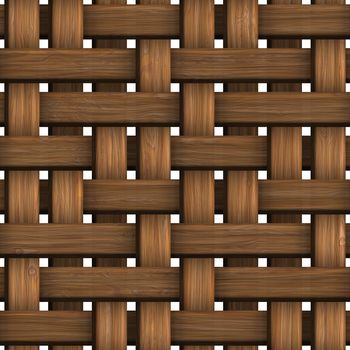 Wicker wood pattern seamless tille bacground decorations.