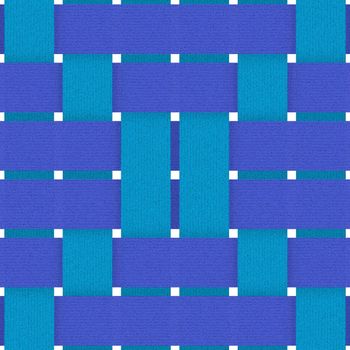 shades of blue fabric weave seamless background pattern