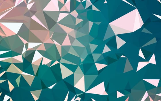 Abstract low poly background, geometry triangle, mosaic pastel color background