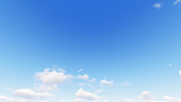 Cloudy blue sky abstract background, blue sky background with tiny clouds, 3d rendering

