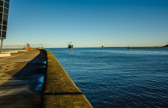 Aberdeen harbor entrance