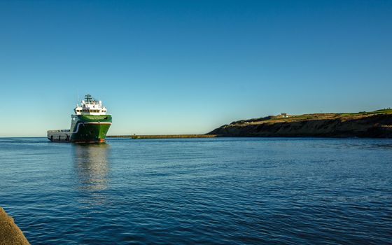 Vessel approach Aberdeen