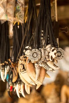 Thai Souvenirs in the market on the Islands of James bond