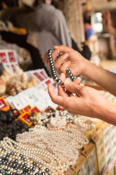 Thai Souvenirs in the market on the Islands of James bond