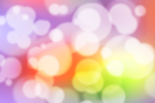 Colorful Bokeh Background (Colorful Blurred Wallpaper)