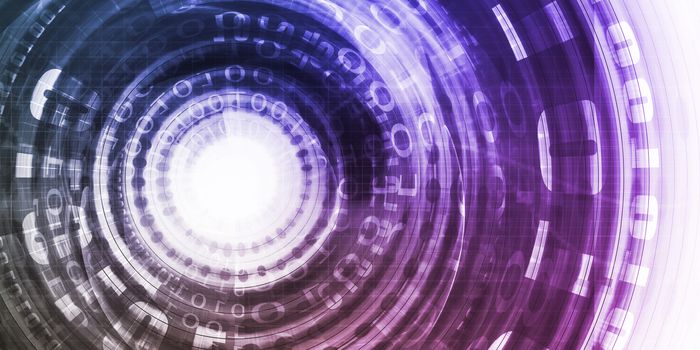 Security System Technology with Binary Data Being Scanned