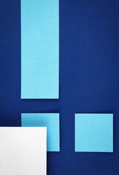 abstract background background with blue colored papers