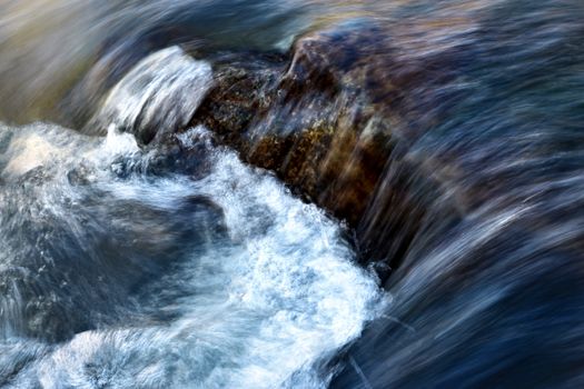 seasonal background Spring river ripples detail
