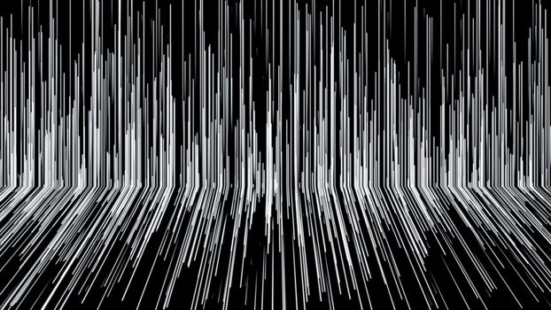 Abstract motion background with stripes. 3D rendering