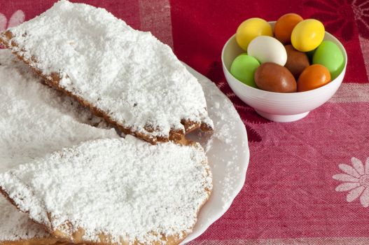 Italian fried sweets for Carnival and Easter