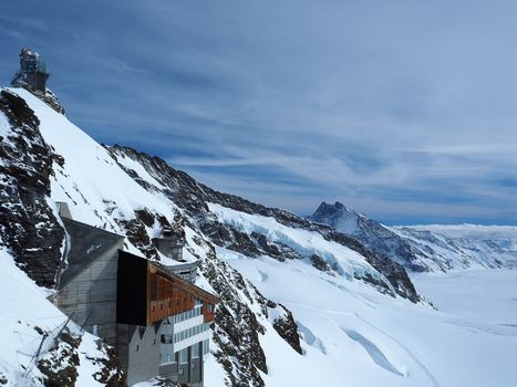 Sphinx Observatory, Jungfrau Plateau, Top of Europe, Swiss Alps, Switzerland