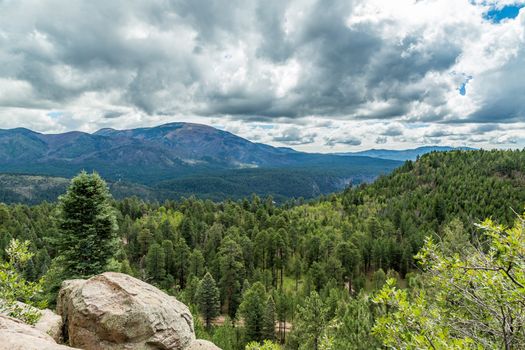 Cebollita Mesa is an 8,736 foot mountain peak in northern New Mexico neat the Valles Caldera.