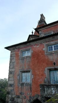 Detail of an old building, Sintra, Portugal