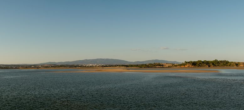 The Ribeira de Odiaxere at the Algarvian fishing town of Alvor