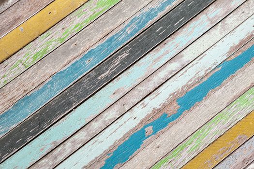 Abstract old wood texture background colorful