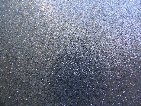 Glittery silver background texture.