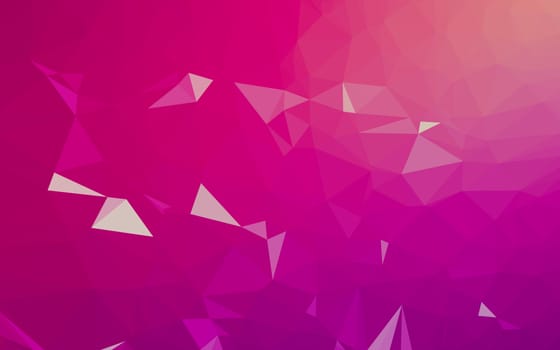 Abstract low poly background, geometry triangle, mosaic pastel color background