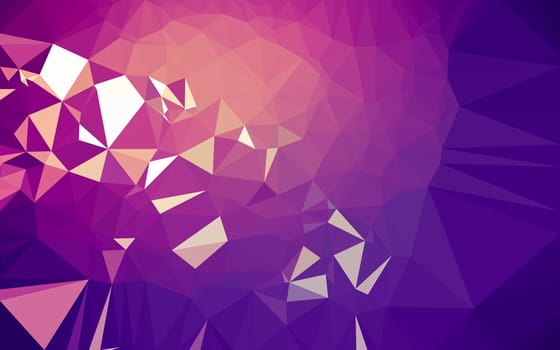 Abstract low poly background, geometry triangle, mosaic pastel color background