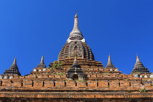 Bagan buddha tower at day , famous place in Myanmar/ Burma