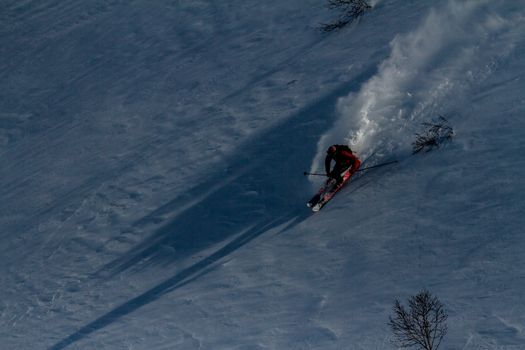 Freeride on  Kamchatka