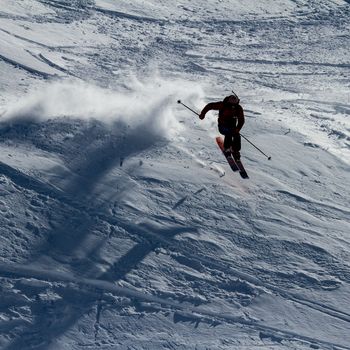 Freeride on  Kamchatka