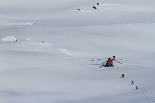 Freeride on  Kamchatka