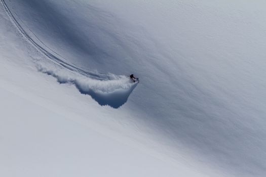 Freeride on  Kamchatka