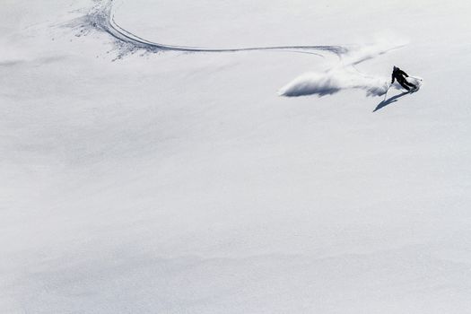 Freeride on  Kamchatka