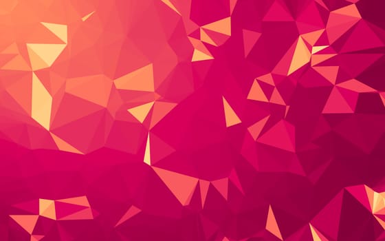 Abstract low poly background, geometry triangle, mosaic pastel color background