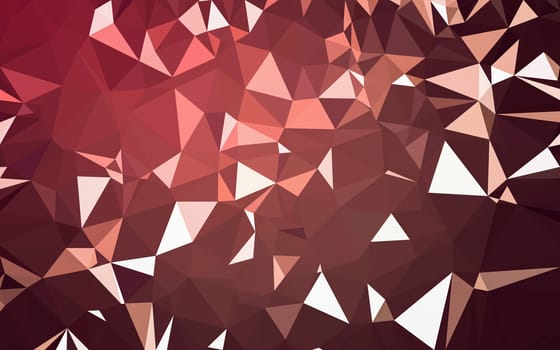 Abstract low poly background, geometry triangle, mosaic pastel color background