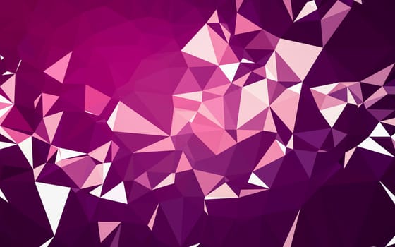 Abstract low poly background, geometry triangle, mosaic pastel color background