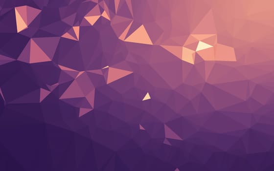 Abstract low poly background, geometry triangle, mosaic pastel color background