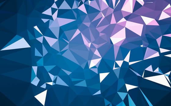 Abstract low poly background, geometry triangle, mosaic pastel color background