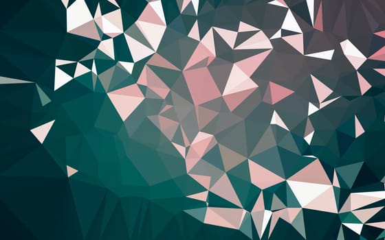 Abstract low poly background, geometry triangle, mosaic pastel color background