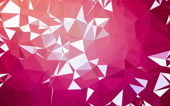 Abstract low poly background, geometry triangle, mosaic pastel color background