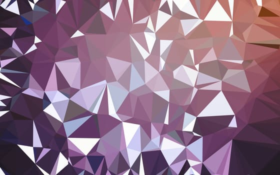 Abstract low poly background, geometry triangle, mosaic pastel color background