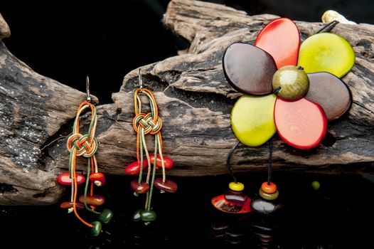 handcrafted jewelry handmade in Ecuador with tagua