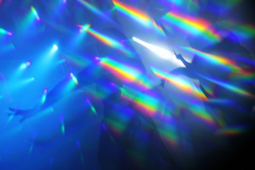 abstract lights nightclub dance party background lights and lasers