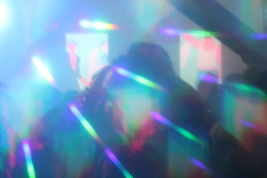 abstract lights nightclub dance party background lights and lasers