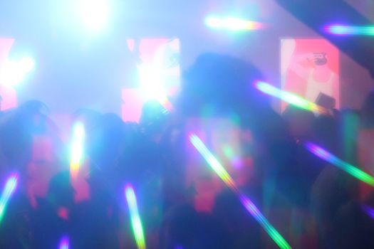 abstract lights nightclub dance party background lights and lasers