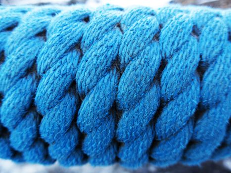 blue or turquoise rope background