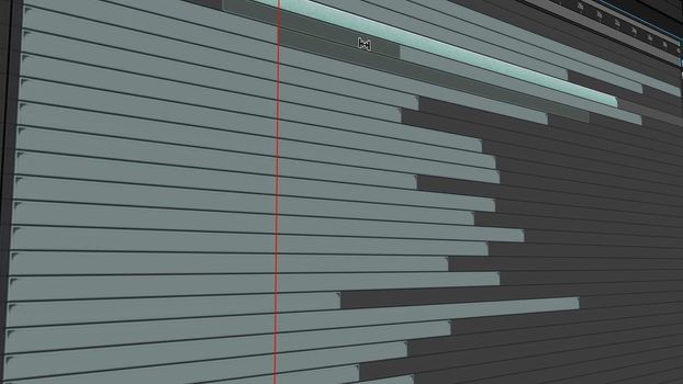 work in a computer program. technology background
