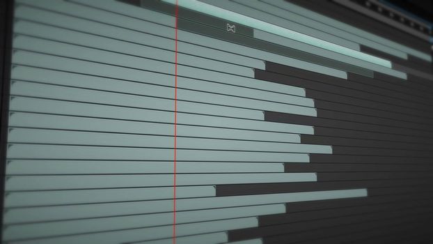 work in a computer program. technology background